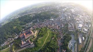 preview picture of video 'Motorschirm rund um die Plassenburg Kulmbach'