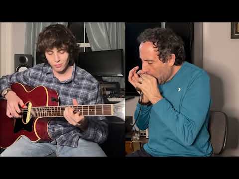 "Bowling Green Rag" - John Cephas/Phil Wiggins - Guitar and Harmonica cover