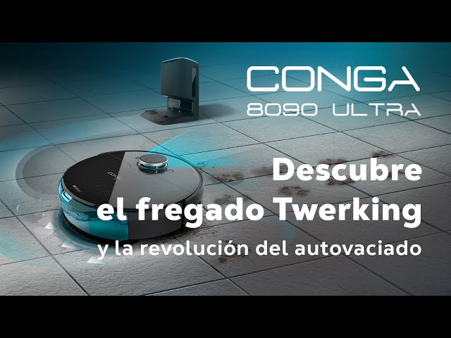 Cecotec 8090 Ultra Robot Aspirador Negro video
