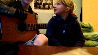 Josh and Emma singing 'We Wish You A Merry Christmas'