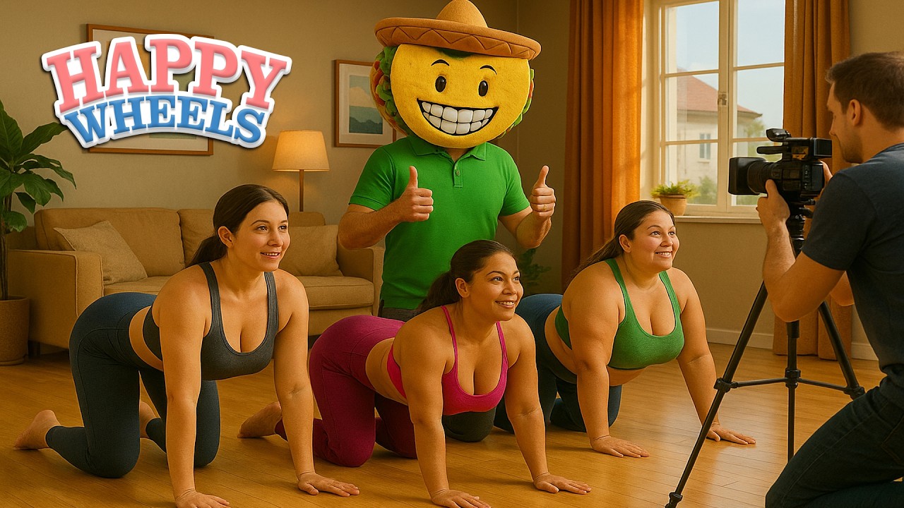 MI PRIMERA VEZ SIENDO ACTOR JAJAJAJA - Happy Wheels