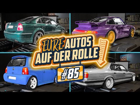 4.0L W8 POWER! - Prüfstandstag Halle77 - Marco nimmt EURE Autos ran!