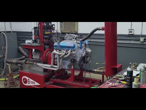 Russell's Oldsmobile 455 496 stroker dyno run
