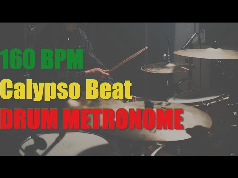Calypso Beat Drum Metronome Loop -160 BPM