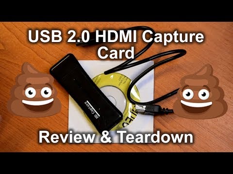 HD Capture - USB 2.0 HDMI capture card REVIEW & TEARDOWN