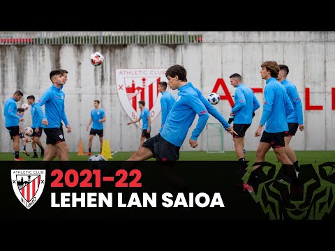 Imagen de portada del video 🎥 Bilbao Athletic | 2021-22 denboraldia I Lehen lan saioa