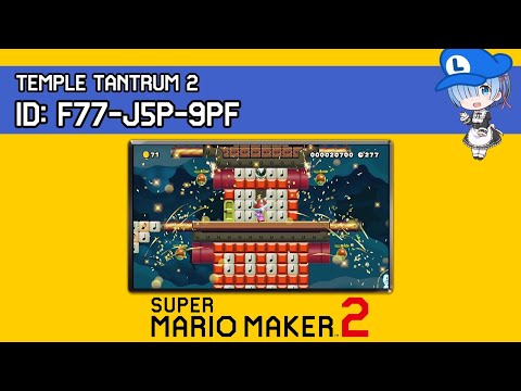 Temple Tantrum 2 - Super Mario Maker 2 AMAZING Level Showcase