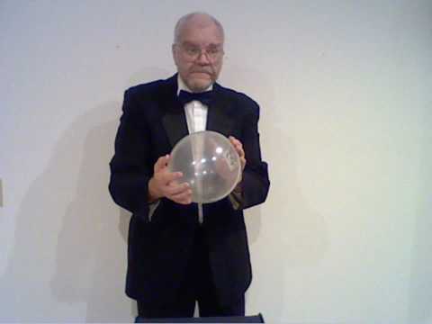 Card in the Balloon Trick