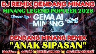 Download lagu DJ REMIX MINANG🔥ANAK SIPASAN🔥EDM DENDANG MINANG POPULER TERBARU 2026🔥🔊BASS  💥SILONJAK💥 #djsanakden  mp3