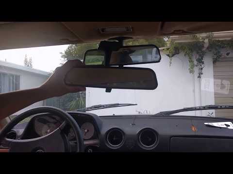 Mercedes w123 rearview mirror installation