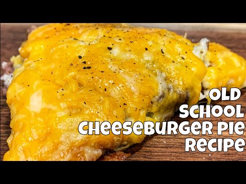 Cheeseburger Pie Bisquick | One Pan Recipes