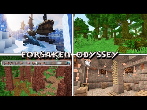 🔥 Forsaken Odyssey - ADVENTURE and EXPLORATION ADDON PACK for your MINECRAFT PE 1.19!