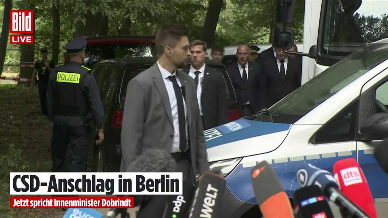 🔴 BERLIN: Terror auf dem CSD! Polizei sichert Spuren am Tatort | LIVE