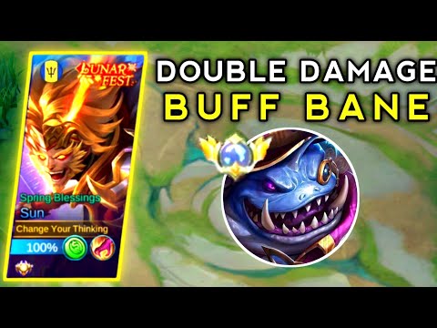 BUFF BANE DOUBLE DAMAGE!? NEW SUN HYPER BUILD TO ABUSE CLONE PASSIVE! | SUN BEST BUILD 2023 | MLBB