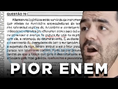 Most Leftist Questions on the 2023 ENEM Exam