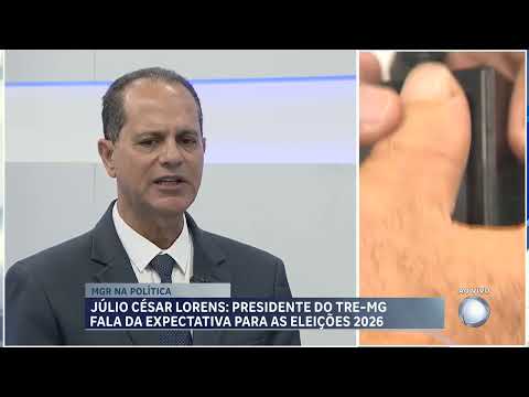 MGR NA POLÍTICA: preparativos para as eleições em Minas Gerais com o presidente do TRE-MG