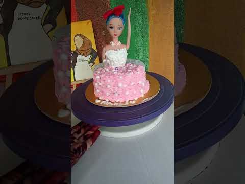 doll cake #asmr #howtomakechocolateathome #arzoohomebaker #birthdaycake #food #chocolatecake