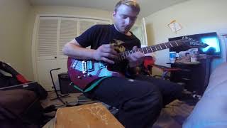 Sick Bastard by The Exploited guitar cover with solos