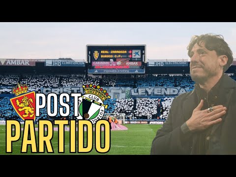 REAL ZARAGOZA 0-1 BURGOS | POST PARTIDO