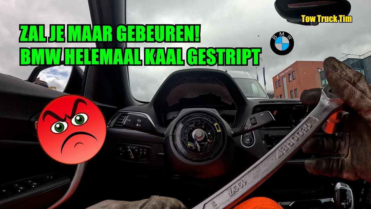 #DIEF #BMW COMPLEET KAAL GESTRIPT