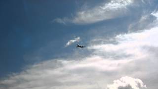 preview picture of video 'Maine ANG KC-135 Fly-By - Frenchville, ME'