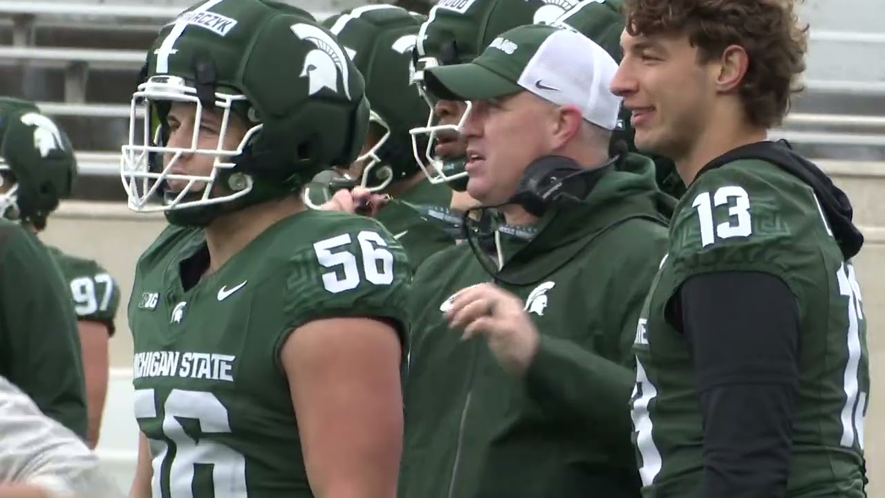 Sights and Sounds: Michigan State football hosts its Spring Showcase at Spartan Stadium