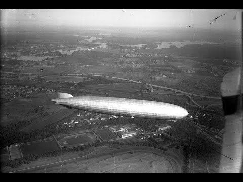 WORLD TOUR OF ZEPPELIN LZ 127 IN 1929--Weltreise Zeppelin LZ 127 in 1929