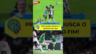 GOLS DO JOGO | Primavera empata aos 50 minutos contra o Guarani no Paulistão 2026 | Voz do Esporte