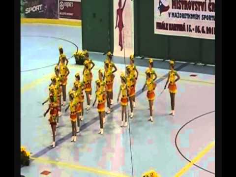 Mažoretky Elité Babies Ostrava - Finále MČR Karviná 2013