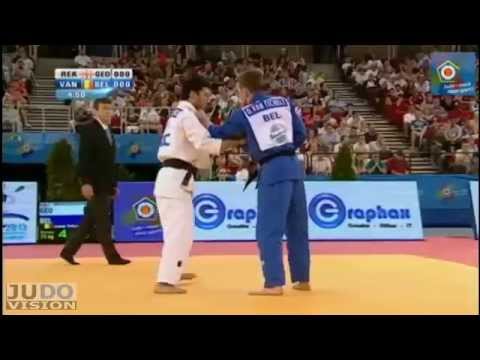 Judo European Championships 2013: Zebeda REKHVIASHVILI (GEO) - Dirk VAN TICHELT (BEL) Bronze [-73kg]