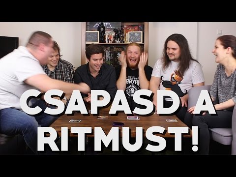 Csapasd a ritmust! - OKÉ, ÉN EHHEZ NEM ÉRTEK! (NYEREMÉNYJÁTÉK IS!) (F) - pingvinharcos