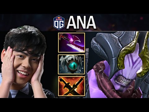 OG.ANA SMURF FACELESS VOID WITH 24 KILLS - DOTA 2 7.30E GAMEPLAY