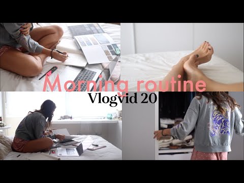 MORNING ROUTINE + Q&A #Vlogvid 20