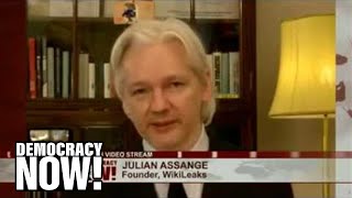 Bradley Manning Has Become a Martyr - WikiLeaks' Julian Assange on Guilty Verdict 1/2