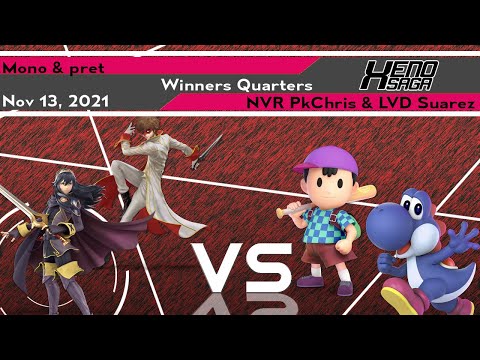 [Smash Ultimate] Xenosaga XXXVII (W.Quarters) - Mono & pret vs NVR  PkChris & LVD  Suarez
