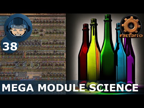 MEGA MODULE SCIENCE PACKS -  Step 38: Factorio Megabase (Step-By-Step)