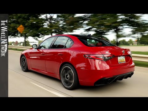 2024 Alfa Romeo Giulia Veloce | Alfa Rosso | Driving, Interior, Exterior (US Spec)