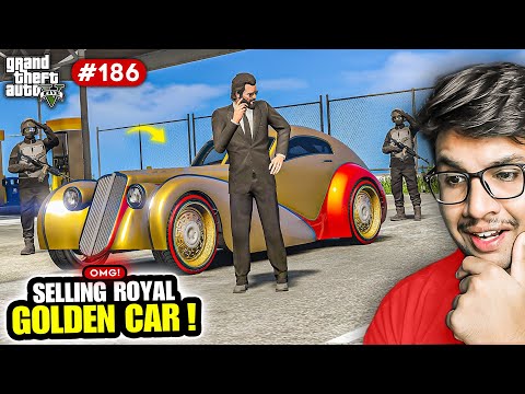 SELLING ROYAL GOLDEN VINTAGE CAR | GTA V GAMEPLAY #186