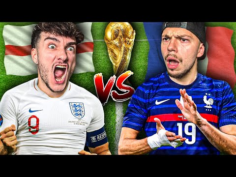 FRANKREICH VS ENGLAND WM 2022 FIFA CHALLENGE!!