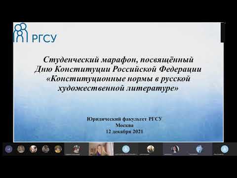 Конституционные нормы в русской классической литературе