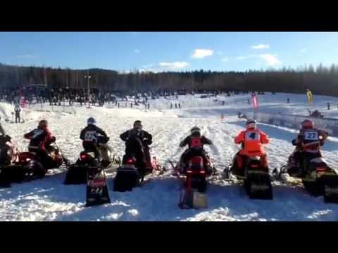 False start in snowcross world championships final start, but didnt regognized...