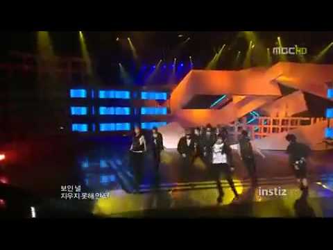 100515 HQ Super Junior - Boom Boom(Bad Girl) LIVE HQ Comeback Stage @ Music Core.flv
