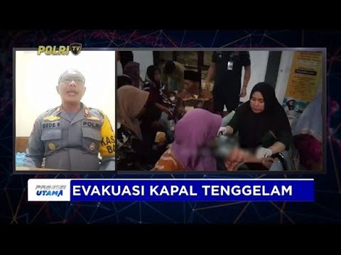 LIVE DIALOG KASATPOLAIRUD POLRES SITUBONDO  - UPDATE EVAKUASI PENUMPANG KLM FAJAR LORENA TENGGELAM