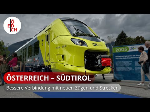 Fast and modern from Innsbruck to Merano & Mals: A new era on South Tyrol's famous branch line!