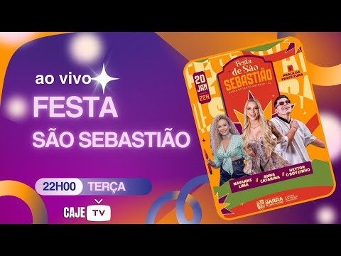 Festa de São Sebastião - Barra de Santo Antônio 2026- 3º dia 20/01/2026