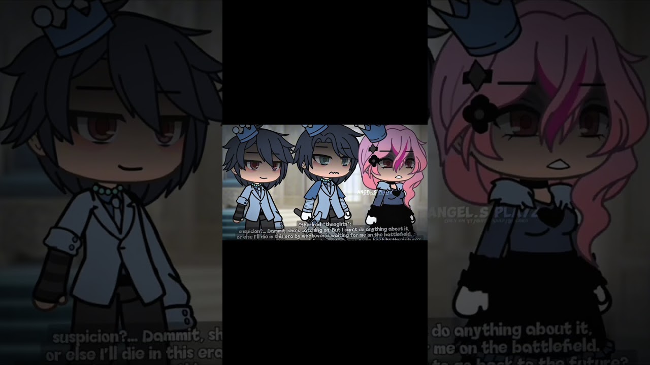 ‼️" Angel of Darkness " | AU - NOT LORE | PART 6 of "my dad, 1985" [] Gacha trend/meme - tiktok