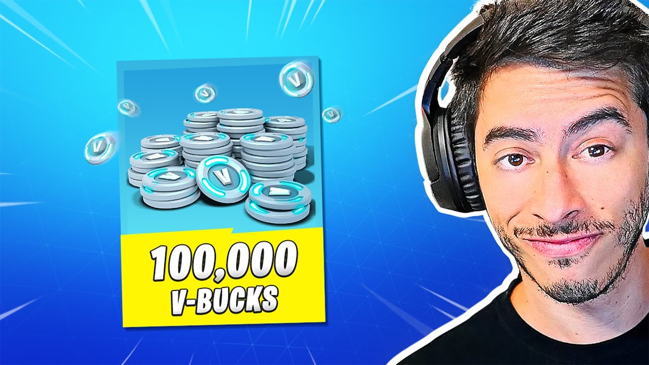 EU COMPREI 100.000 V BUCKS ANTES DA EPIC MUDAR O PREÇO