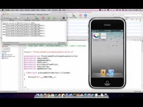 iOS Development Course Fall 2010 Lecture 22 - Pickers and Plist
