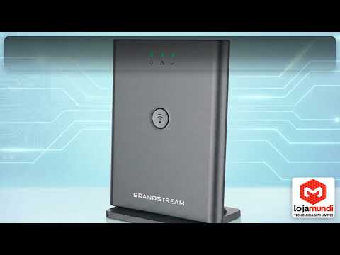Video do produto Base VoIP DECT Grandstream DP752 10 Contas SIP 5 Fones