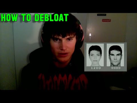 Easy Way To Debloat | Zeta Looksmaxxing